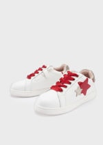Mayoral Παιδικό Sneaker αστερι για Κορίτσι Άσπρο 13-44413-030 - Image 3