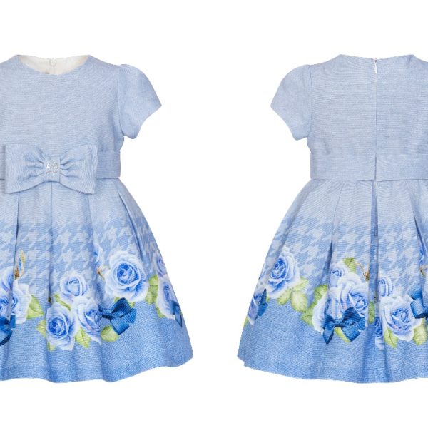 Balloon Chic Παιδικό Φόρεμα για Κορίτσι Μπλε 232F0220