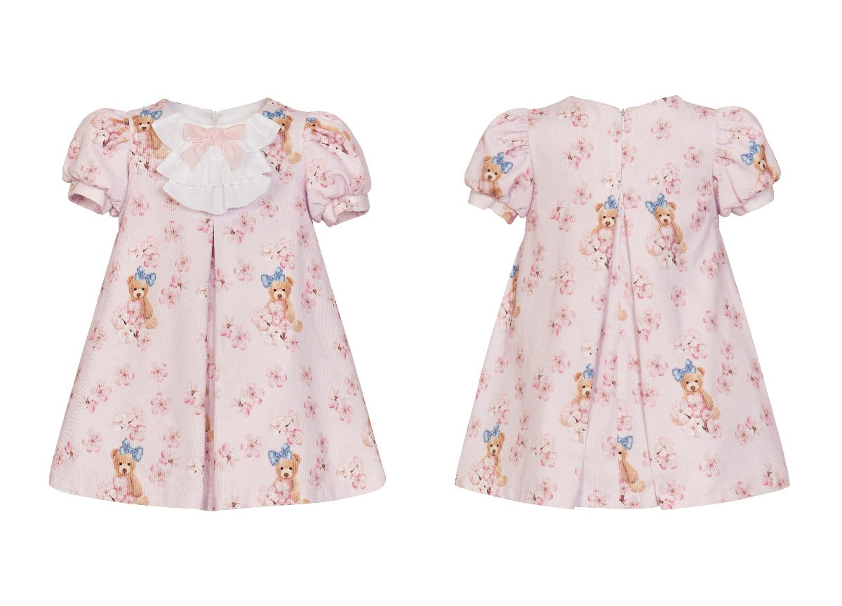 231 Balloon Chic Παιδικό Φόρεμα για Κορίτσι Ροζ 232F0231 - Image 1