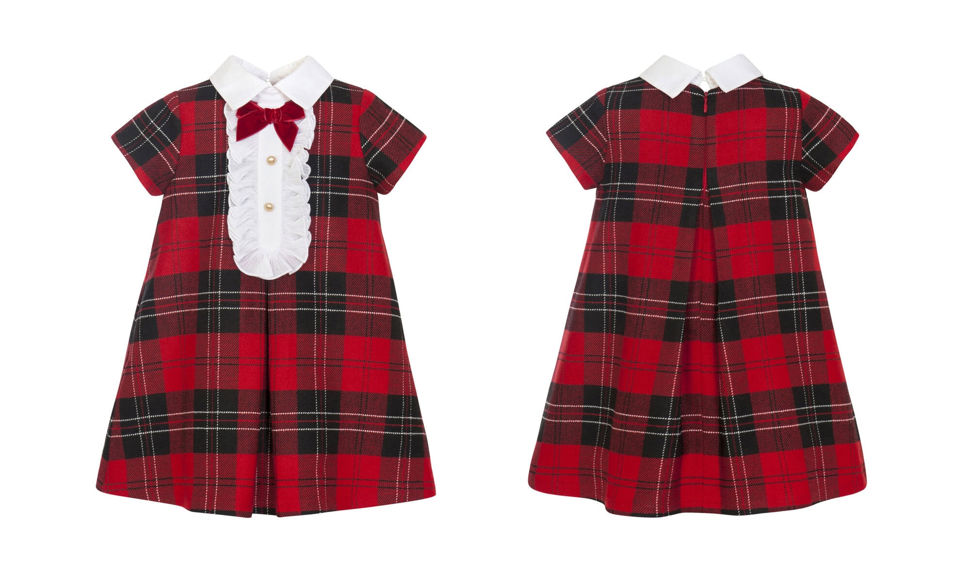 242 Balloon Chic Παιδικό Φόρεμα για Κορίτσι Κόκκινο 232F0242 - Image 1