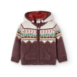 Boboli Παιδική Ζακέτα για Αγόρι Μπεζ 317146-7402