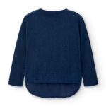 Boboli Παιδικό Φούτερ για Κορίτσι Μπλε 427036-2440 - Image 2