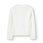 Boboli Παιδικό Πουλόβερ για Κορίτσι Άσπρο 457141-1100 - Image 2
