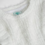 Boboli Παιδικό Πουλόβερ για Κορίτσι Άσπρο 457141-1100 - Image 3