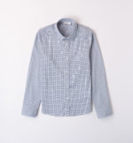 iDo Παιδικό Πουκάμισο για Αγόρι Άσπρο-Μπλε 47682-6K46