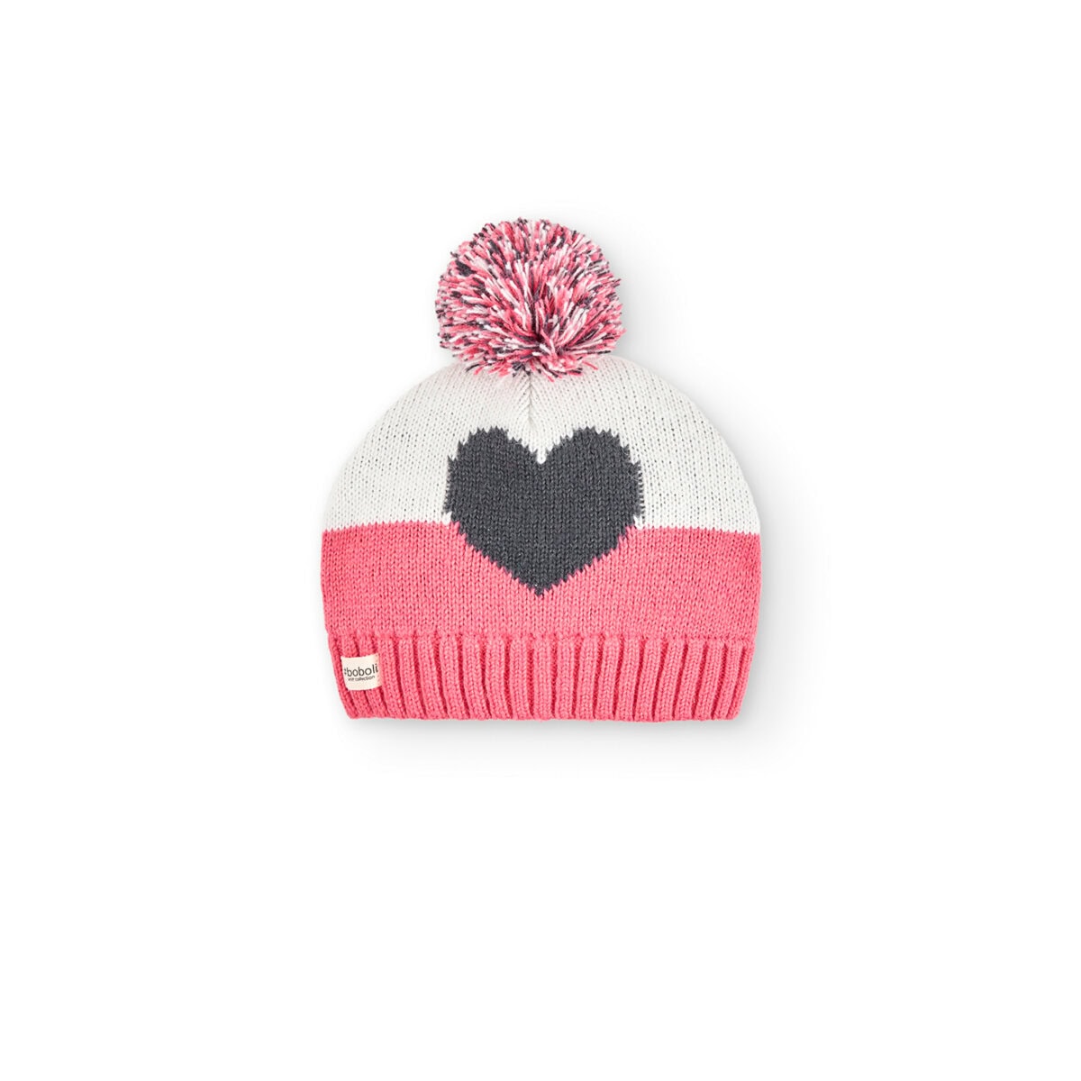 4903288116_a Boboli Παιδικός Σκούφος για Κορίτσι Γκρι 490328-8116 - Image 1