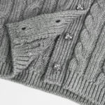 Boboli Παιδική Ζακέτα για Κορίτσι Γκρι 707037-8125 - Image 4