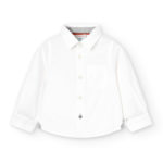 Boboli Παιδικό Πουκάμισο για Αγόρι Άσπρο 717049-1100