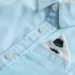 Boboli Παιδικό Πουκάμισο για Αγόρι Μπλε 717173-2294 - Image 4