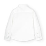 Boboli Παιδικό Πουκάμισο για Αγόρι Άσπρο 737018-1100 - Image 2