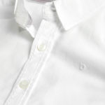 Boboli Παιδικό Πουκάμισο για Αγόρι Άσπρο 737018-1100 - Image 3