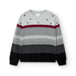 Boboli Παιδικό Πουλόβερ για Αγόρι Γκρι 737197-8095