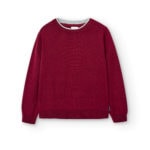Boboli Παιδικό Πουλόβερ για Αγόρι Μπορντώ 737210-3813