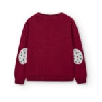 Boboli Παιδικό Πουλόβερ για Αγόρι Μπορντώ 737210-3813 - Image 2