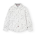 Boboli Παιδικό Πουκάμισο για Αγόρι Σταμπωτό 737232-9180