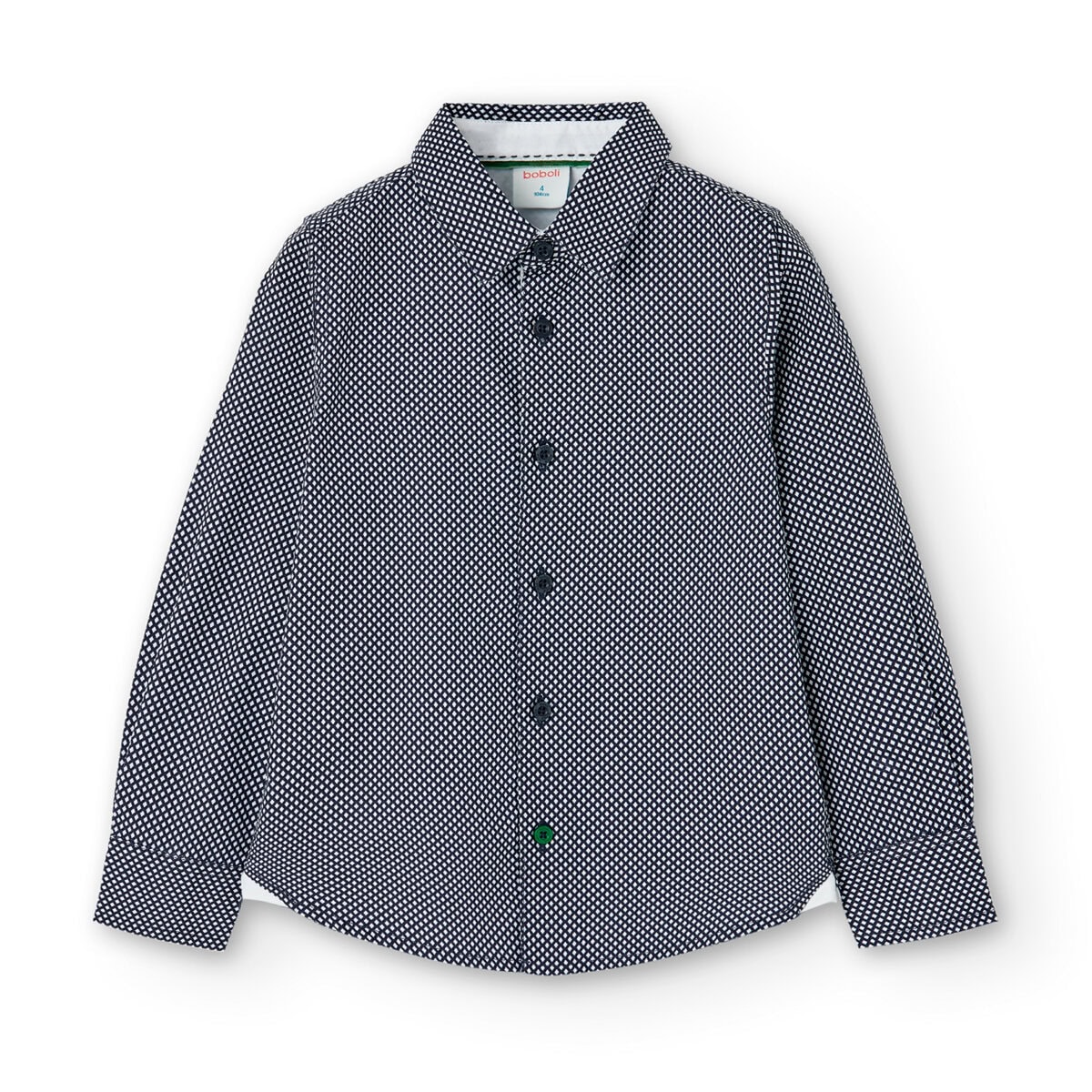 7373229176_a Boboli Παιδικό Πουκάμισο για Αγόρι Σταμπωτό 737322-9176 - Image 1