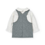 Boboli Παιδική Σαλοπέτα για Κορίτσι Γκρι 747143-8125 - Image 2