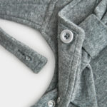 Boboli Παιδική Σαλοπέτα για Κορίτσι Γκρι 747143-8125 - Image 8