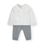 Boboli Παιδικό Σετ για Αγόρι Γκρι 757144-8125