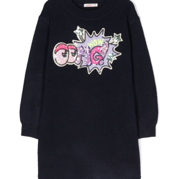 Billieblush Παιδικό Φόρεμα για Κορίτσι Μπλε U12865-85T NAVY