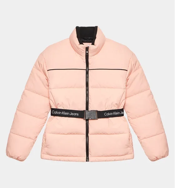 Calvin Klein Παιδικό Πουπουλένιο Μπουφάν για Κορίτσι Ροζ IG0IG02057-TLV