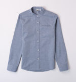 iDo Παιδικό Πουκάμισο για Αγόρι Μπλε Γκρι 47686-3654