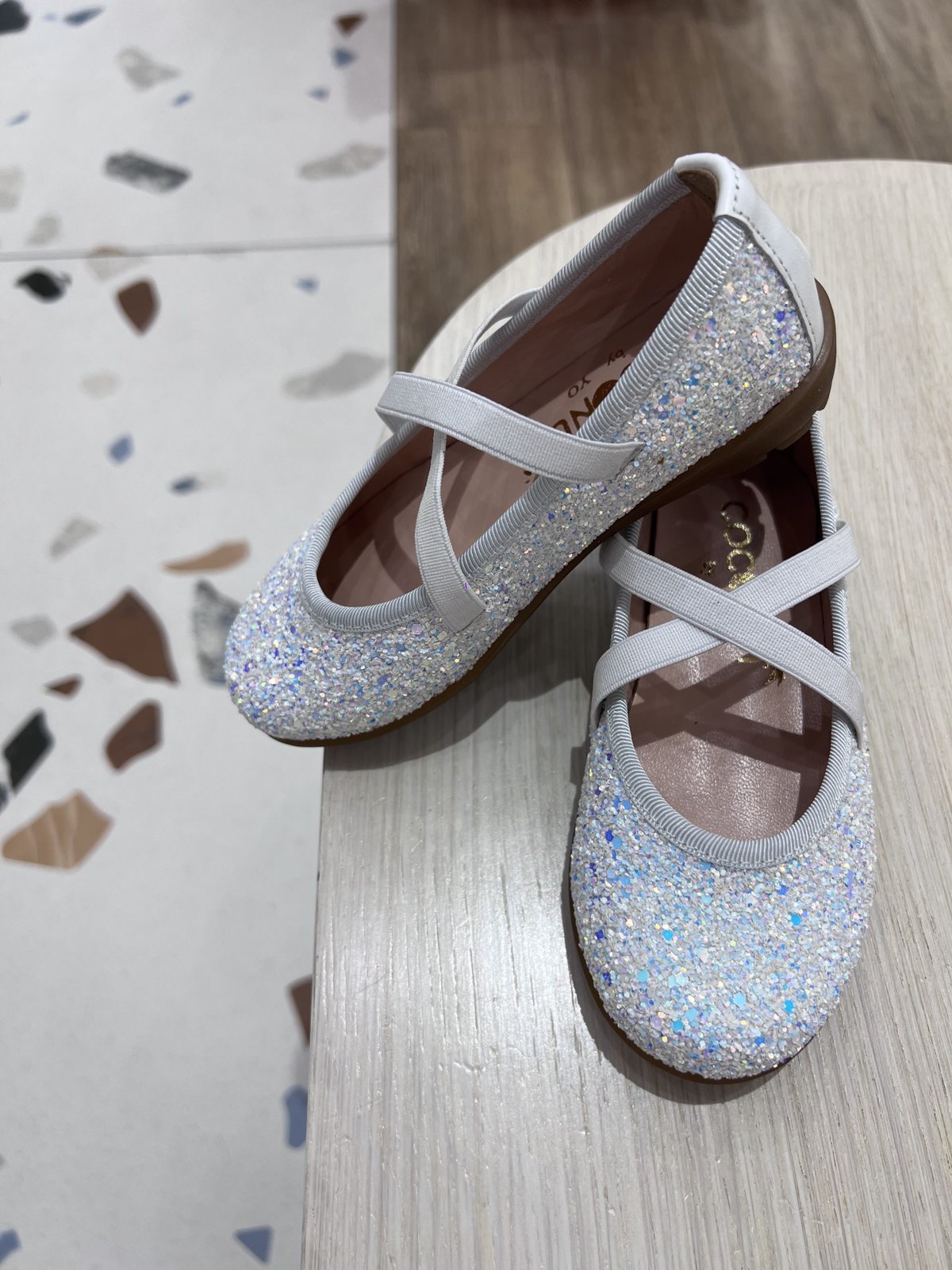 IMG_4786 Coconut Παιδική Μπαλαρίνα για Κορίτσι Λευκή C850-2 - Image 1