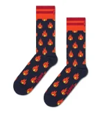 Happy Socks Κάλτσα Ενηλίκων Πολύχρωμη Flames P000129