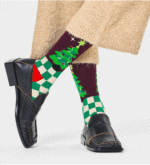 Happy Socks Κάλτσα Ενηλίκων Πολύχρωμη Christmas Tree P000262 - Image 2