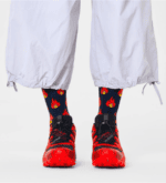 Happy Socks Κάλτσα Ενηλίκων Πολύχρωμη Flames P000129 - Image 2