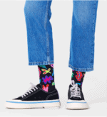 Happy Socks Κάλτσα Ενηλίκων Πολύχρωμη Leaves P000057 - Image 2