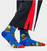 Happy Socks Κάλτσα Ενηλίκων Πολύχρωμη Burger BUR01-6000 - Image 3