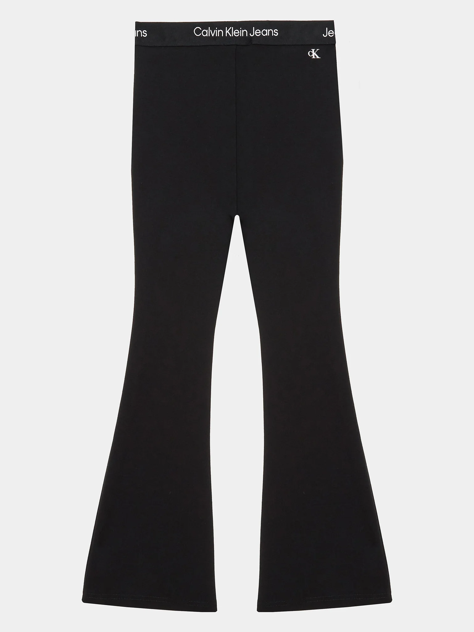 calvin-klein-jeans-panteloni-uphasmatino-punto-tape-flare-ig0ig02097-mauro-slim-fit-0000302272990 Calvin Klein Παντελόνι Υφασμάτινο για Κορίτσι Μαύρο IG0IG02097-BEH - Image 1
