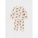 Mayoral Βρεφικό Σετ Πιτζάμες για Κορίτσι Μπεζ Σταμπωτό 13-02760-074 - Image 2
