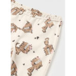 Mayoral Βρεφικό Σετ Πιτζάμες για Κορίτσι Μπεζ Σταμπωτό 13-02760-074 - Image 4