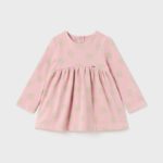 Mayoral Βρεφικό Φόρεμα για Κορίτσι Ροζ Πουά 13-02988-058