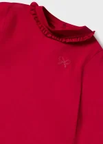 Mayoral Βρεφική Μπλούζα για Κορίτσι Κόκκινο Ημιζιβάγκο 13-02005-063 - Image 3