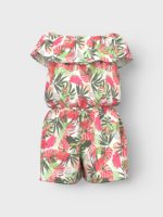 Name it Παιδική Φόρμα Ολόσωμη για Κορίτσι Άσπρο 13215907-Bright-White - Image 2