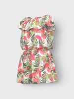 Name it Παιδική Φόρμα Ολόσωμη για Κορίτσι Άσπρο 13215907-Bright-White - Image 3