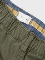 Name it Παιδικό Παντελόνι για Αγόρι Πράσινο 13224483-Dusty-Olive - Image 3