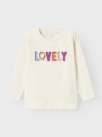 Name it Παιδική Μπλούζα για Κορίτσι Άσπρο 13226405-Jet-Stream