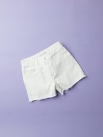 Name it Παιδικό Σορτς για Κορίτσι Άσπρο 13226541-Bright-White - Image 2