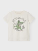 Name it Παιδική Μπλούζα για Αγόρι Άσπρο 13226886-Jet-Stream