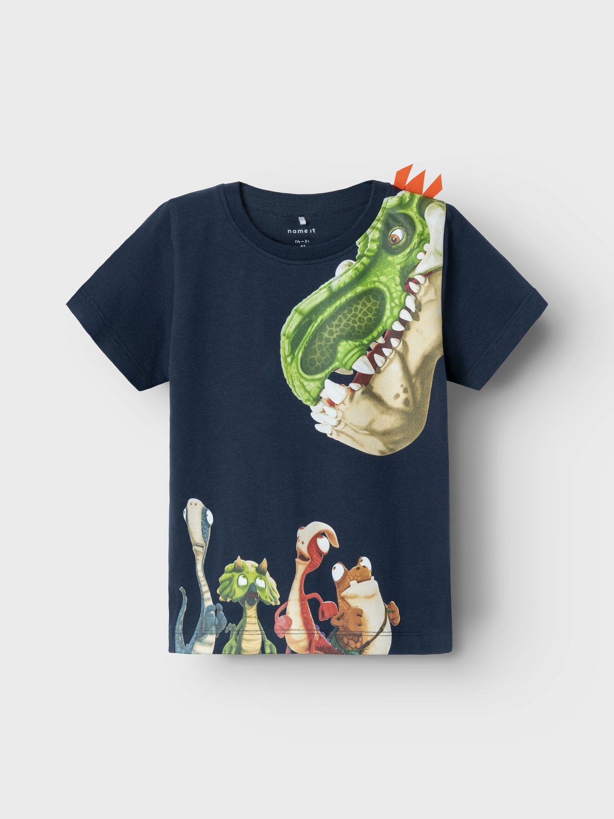 NAME-IT_Springsummer_4435481_13227671_4 Name it Παιδική Μπλούζα Δεινόσαυροι για Αγόρι Μπλε 13227671-Dark-Sapphire - Image 1