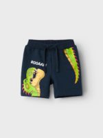 Name it Παιδικό Σορτς Δεινόσαυροι για Αγόρι Μπλε 13227680-Dark-Sapphire