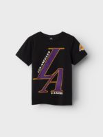 Name it Παιδική Μπλούζα LAKERS για Αγόρι Μαύρη 13227757-Black