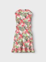 Name it Παιδικό Φόρεμα για Κορίτσι Άσπρο 13228761-Bright-White - Image 3