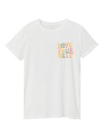 Name it Παιδική Μπλούζα για Κορίτσι Άσπρο 13229256-Bright-White