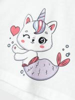 Name it Παιδική Μπλούζα για Κορίτσι Άσπρο 13228148-Bright-White - Image 2