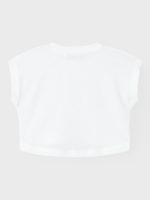 Name it Παιδική Μπλούζα για Κορίτσι Άσπρο 13228148-Bright-White - Image 3